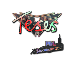 Buy CS2 sticker Sticker | TeSeS (Holo) | Stockholm 2021 skin