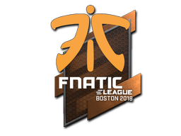 Buy CS2 sticker Sticker | Fnatic | Boston 2018 skin