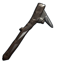 Buy Rust stone pickaxe Low Poly Stone Pickaxe skin