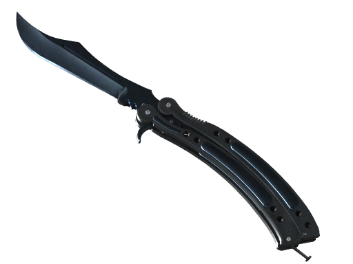 Buy CS2 knife ★ StatTrak™ Butterfly Knife | Blue Steel (Minimal Wear) skin