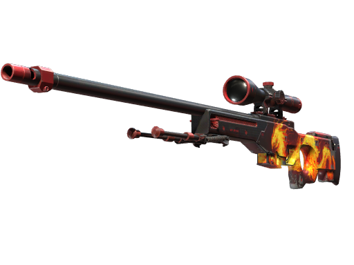 Buy CS2 sniper rifle StatTrak™ AWP | Wildfire (Field-Tested) skin