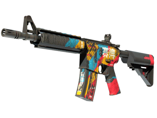 Buy CS2 rifle StatTrak™ M4A4 | Cyber Security (Battle-Scarred) skin