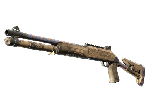 Buy CS2 shotgun Souvenir XM1014 | Hieroglyph (Battle-Scarred) skin