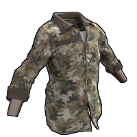 Buy Rust collared shirt Autumn Hunter's Shirt skin