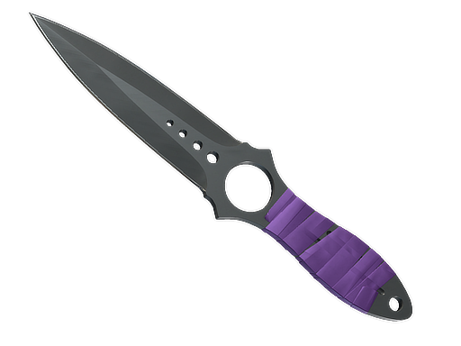 Buy CS2 knife ★ StatTrak™ Skeleton Knife | Ultraviolet (Minimal Wear) skin