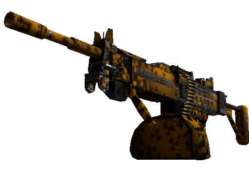 Buy CS2 machinegun Negev | Nuclear Waste (Well-Worn) skin