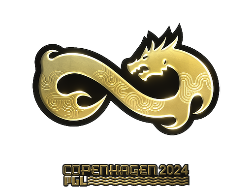 Buy CS2 sticker Sticker | Eternal Fire (Gold) | Copenhagen 2024 skin