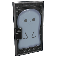 Buy Rust sheet metal door Not So Cute Door skin