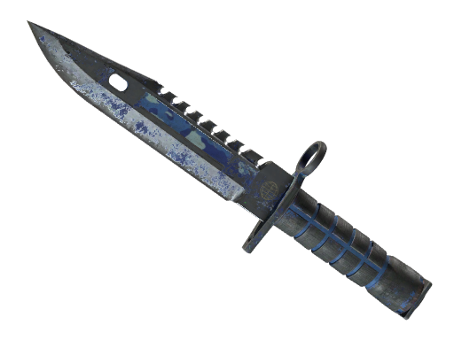 Buy CS2 knife ★ M9 Bayonet | Bright Water (Battle-Scarred) skin