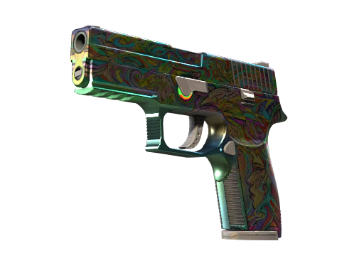 Buy CS2 pistol StatTrak™ P250 | Visions (Minimal Wear) skin