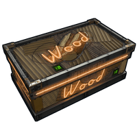 Buy Rust misc Neon Wood Storage skin
