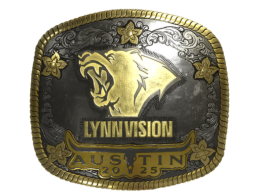 Buy CS2 sticker Sticker | Lynn Vision (Gold) | Austin 2025 skin