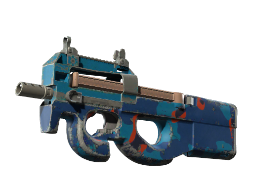 Buy CS2 smg StatTrak™ P90 | Blind Spot (Well-Worn) skin