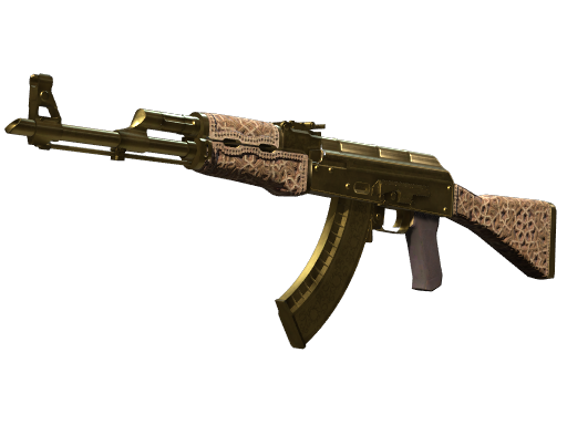 Buy CS2 rifle Souvenir AK-47 | Gold Arabesque (Field-Tested) skin