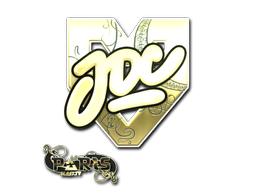 Buy CS2 sticker Sticker | JDC (Gold) | Paris 2023 skin