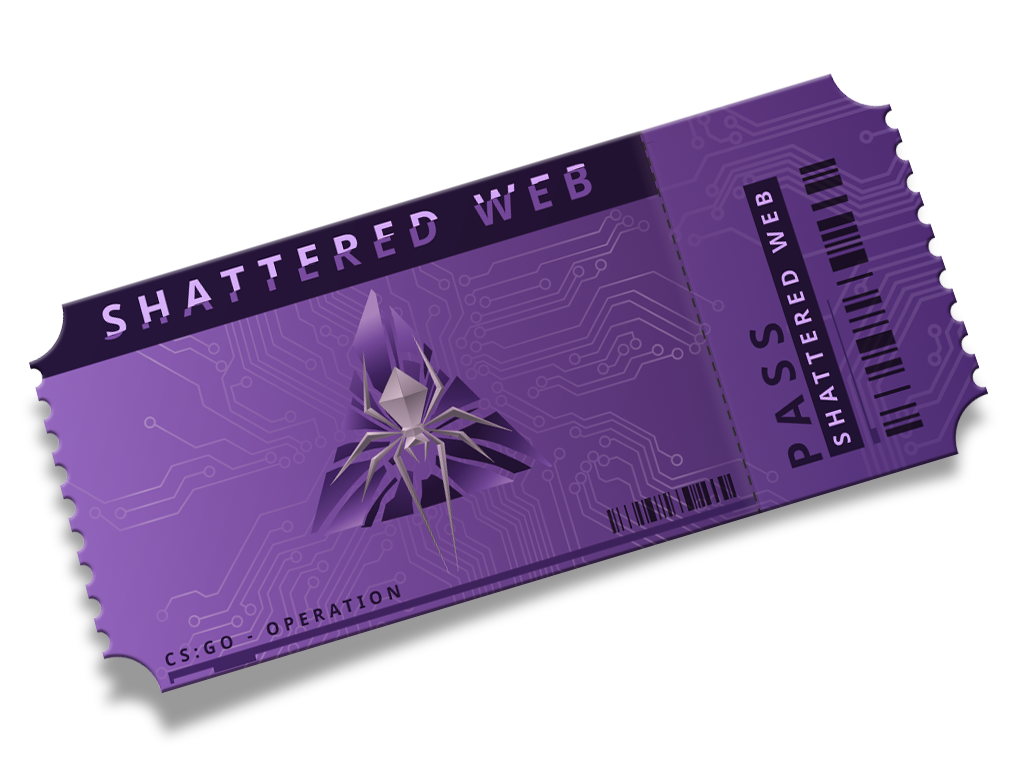 Buy CS2 pass Operation Shattered Web Premium Pass skin