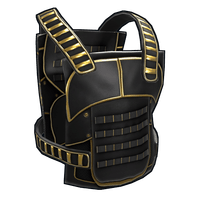 Buy Rust armor Black Gold Chestplate skin