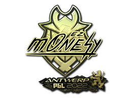Buy CS2 sticker Sticker | m0NESY (Gold) | Antwerp 2022 skin