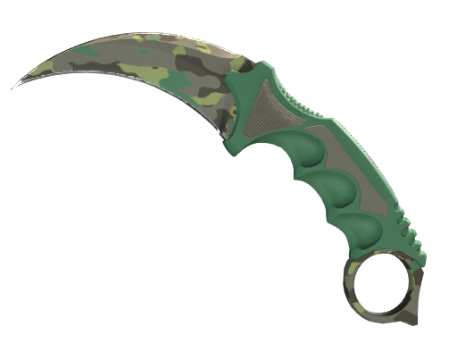 Buy CS2 knife ★ StatTrak™ Karambit | Boreal Forest (Minimal Wear) skin