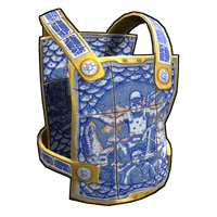 Buy Rust armor Porcelain Chestplate skin