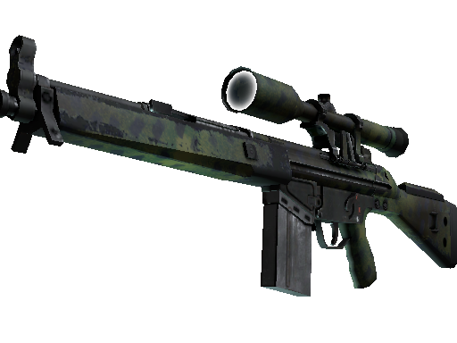 Buy CS2 sniper rifle G3SG1 | Jungle Dashed (Well-Worn) skin