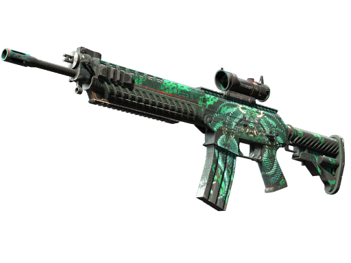 Buy CS2 rifle StatTrak™ SG 553 | Dragon Tech (Field-Tested) skin