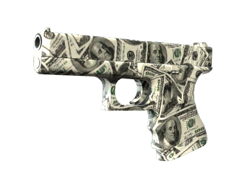 Buy CS2 pistol Glock-18 | Franklin (Minimal Wear) skin