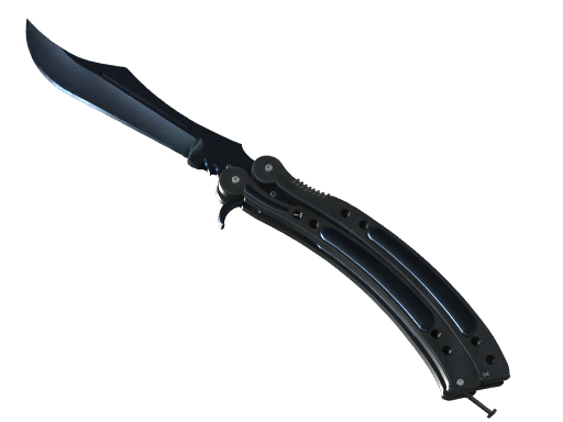 Buy CS2 knife ★ StatTrak™ Butterfly Knife | Blue Steel (Field-Tested) skin