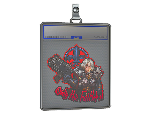 Buy CS2 charm Sticker Slab | Adepta Sororitas skin