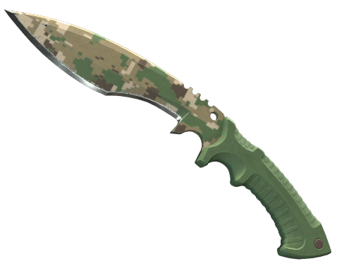 Buy CS2 knife ★ StatTrak™ Kukri Knife | Forest DDPAT (Well-Worn) skin