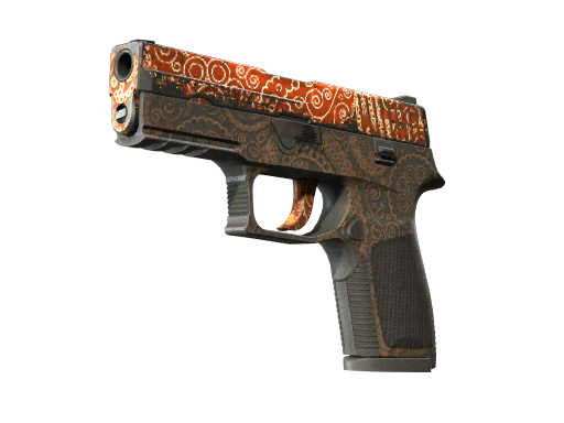 Buy CS2 pistol P250 | Mehndi (Battle-Scarred) skin