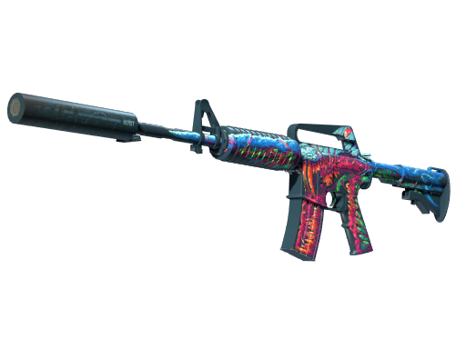 Buy CS2 rifle StatTrak™ M4A1-S | Hyper Beast (Minimal Wear) skin