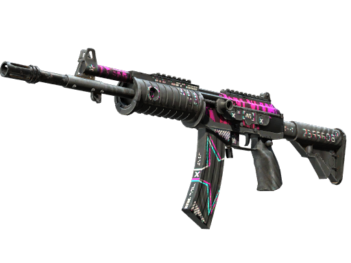 Buy CS2 rifle StatTrak™ Galil AR | Chromatic Aberration (Battle-Scarred) skin