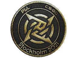 Buy CS2 patch Patch | Ninjas in Pyjamas (Gold) | Stockholm 2021 skin