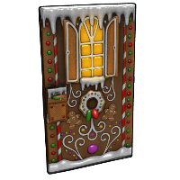 Buy Rust sheet metal door Gingerbread Door skin