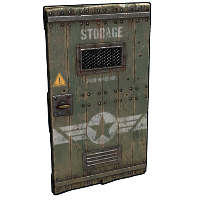 Buy Rust wooden door Military Storage Wooden Door skin
