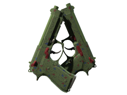 Buy CS2 pistol Dual Berettas | Briar (Minimal Wear) skin