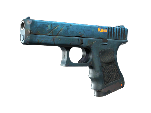 Buy CS2 pistol Glock-18 | Off World (Well-Worn) skin