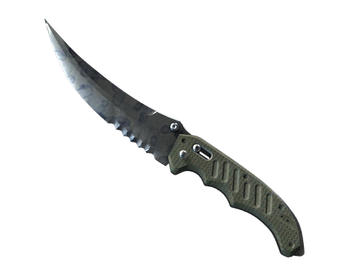 Buy CS2 knife ★ StatTrak™ Flip Knife | Stained (Minimal Wear) skin