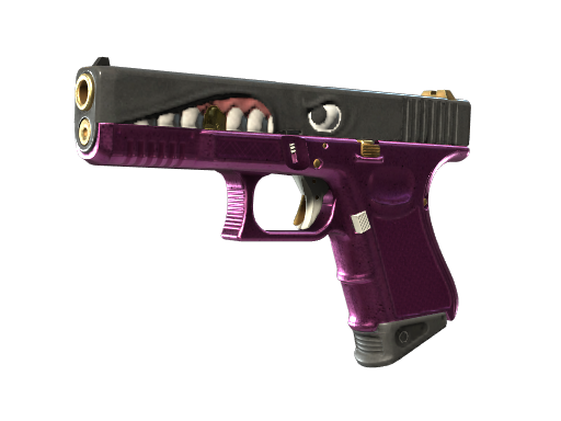 Buy CS2 pistol Glock-18 | Gold Toof (Minimal Wear) skin