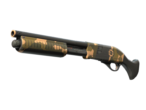 Buy CS2 shotgun StatTrak™ Sawed-Off | Black Sand (Factory New) skin