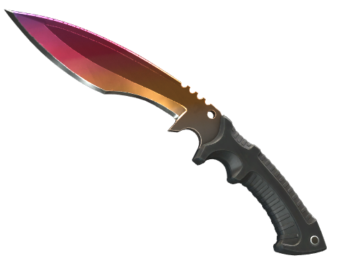 Buy CS2 knife ★ StatTrak™ Kukri Knife | Fade (Minimal Wear) skin