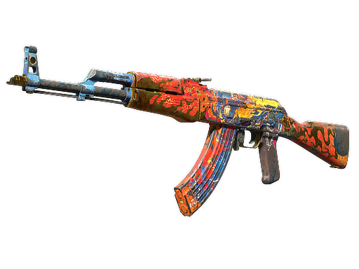 Buy CS2 rifle AK-47 | Consequence of the Jinn (Battle-Scarred) skin
