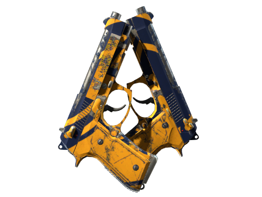 Buy CS2 pistol StatTrak™ Dual Berettas | Marina (Field-Tested) skin