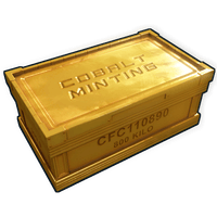 Buy Rust misc Minted Gold Large Box skin