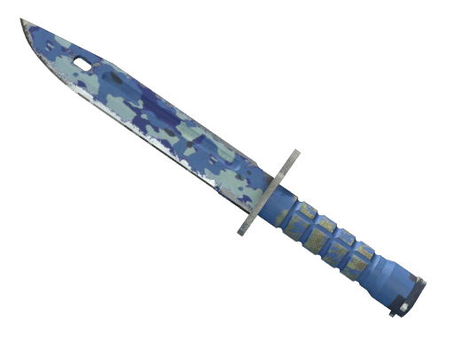 Buy CS2 knife ★ StatTrak™ Bayonet | Bright Water (Well-Worn) skin