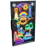 Buy Rust misc Neon Vibes Armored Door skin