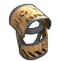 Buy Rust coffeecan helmet Plywood Helmet skin
