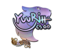 Buy CS2 sticker Sticker | yuurih (Holo) | Paris 2023 skin