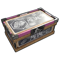 Buy Rust large wooden box Scientific Metal Storage skin